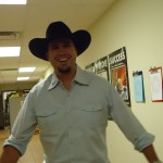 Charlie Jenkins...good close-up in the hallway