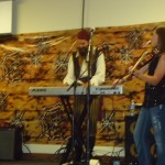 Joshua playing keys with Charlie Jenkins Band (2)